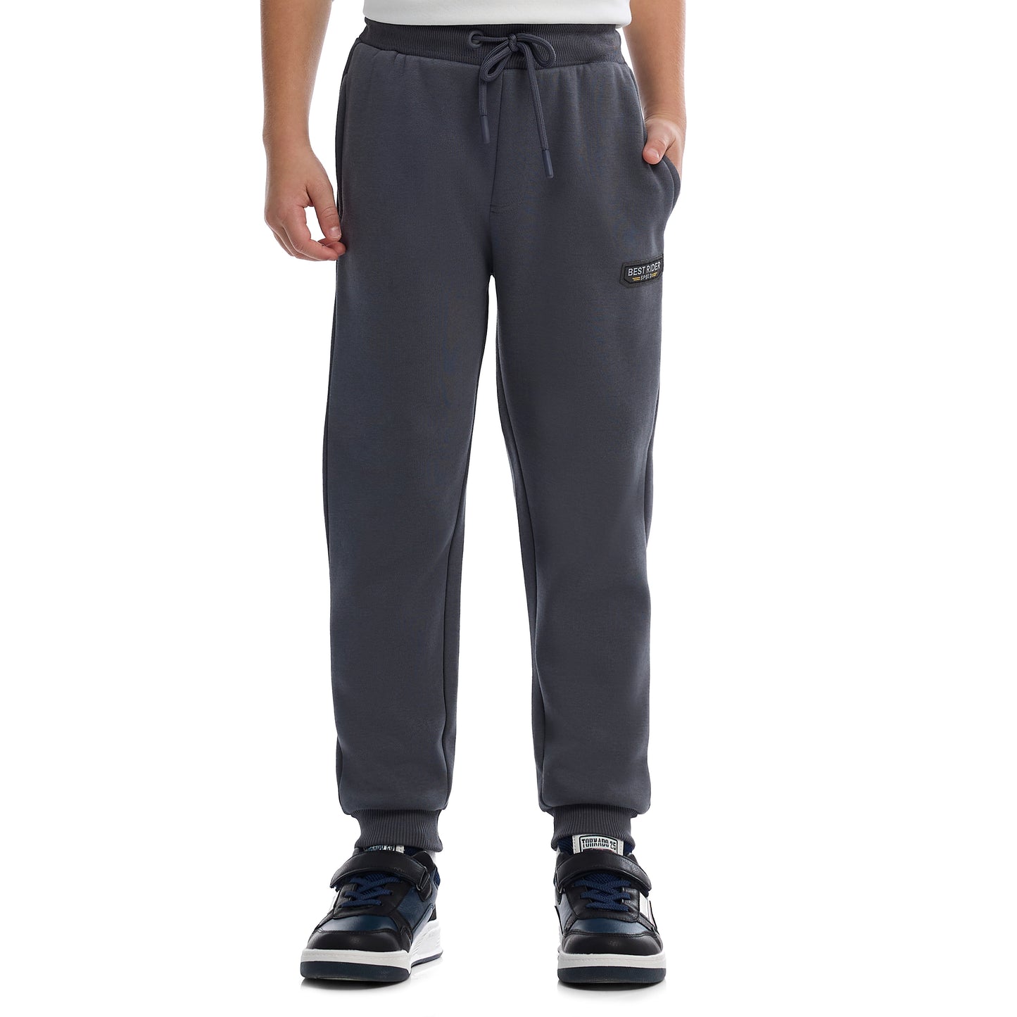 Boys’ Racing Style Set – Graphic Sweatshirt & Joggers