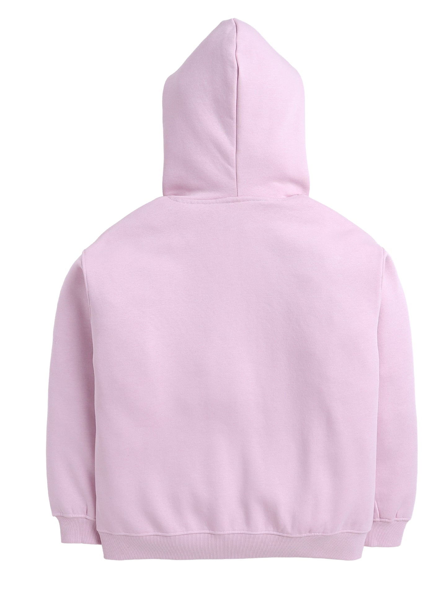 “C'est Magnifique” Graphic Hoodie for Ladies – Blush Pink | 100% Cotton Fleece |