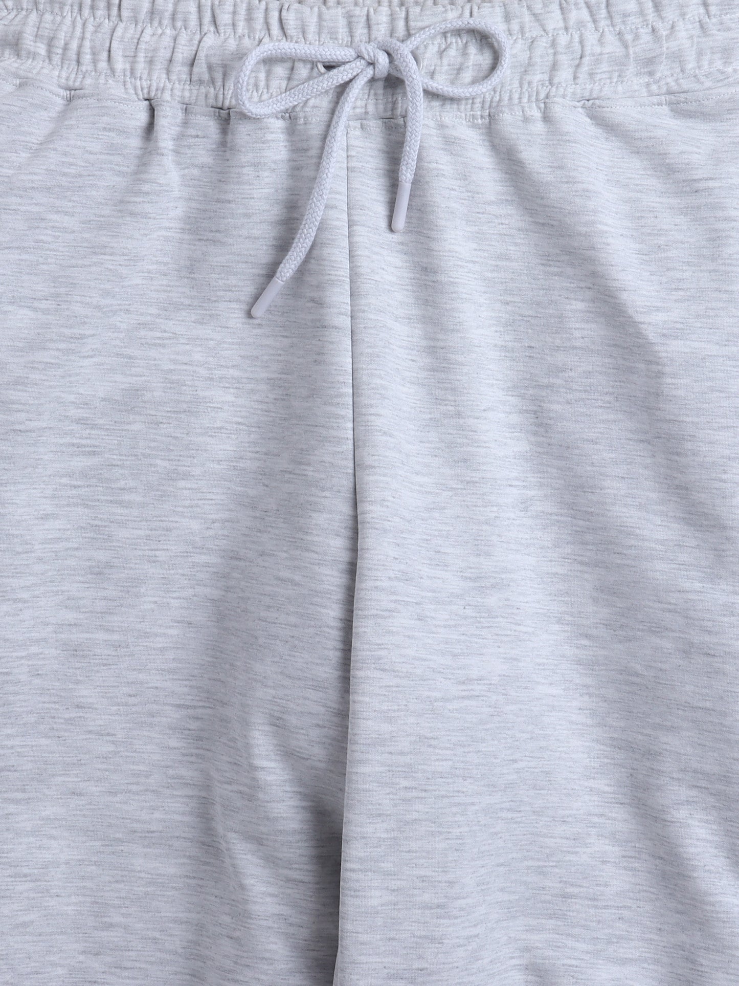 Light Grey Straight-Leg Drawstring Joggers –Cotton interlock