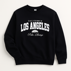 Ladies’ Œlos Angeles” Graphic Pullover “ 100% Cotton Fleece