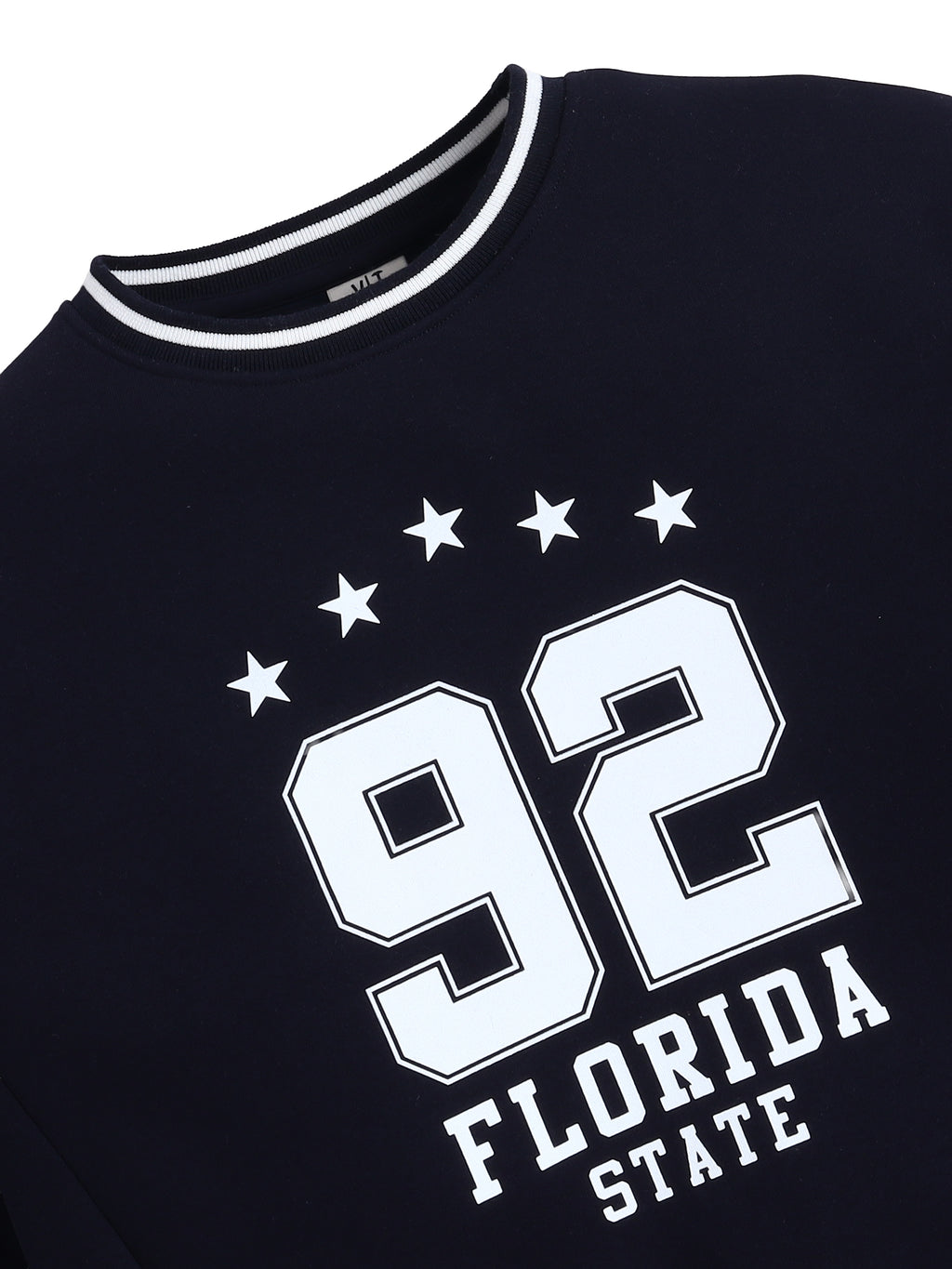 Œflorida State 92� Contrast Rib Pullover Sweatshirt “ 100% Cotton Fleece