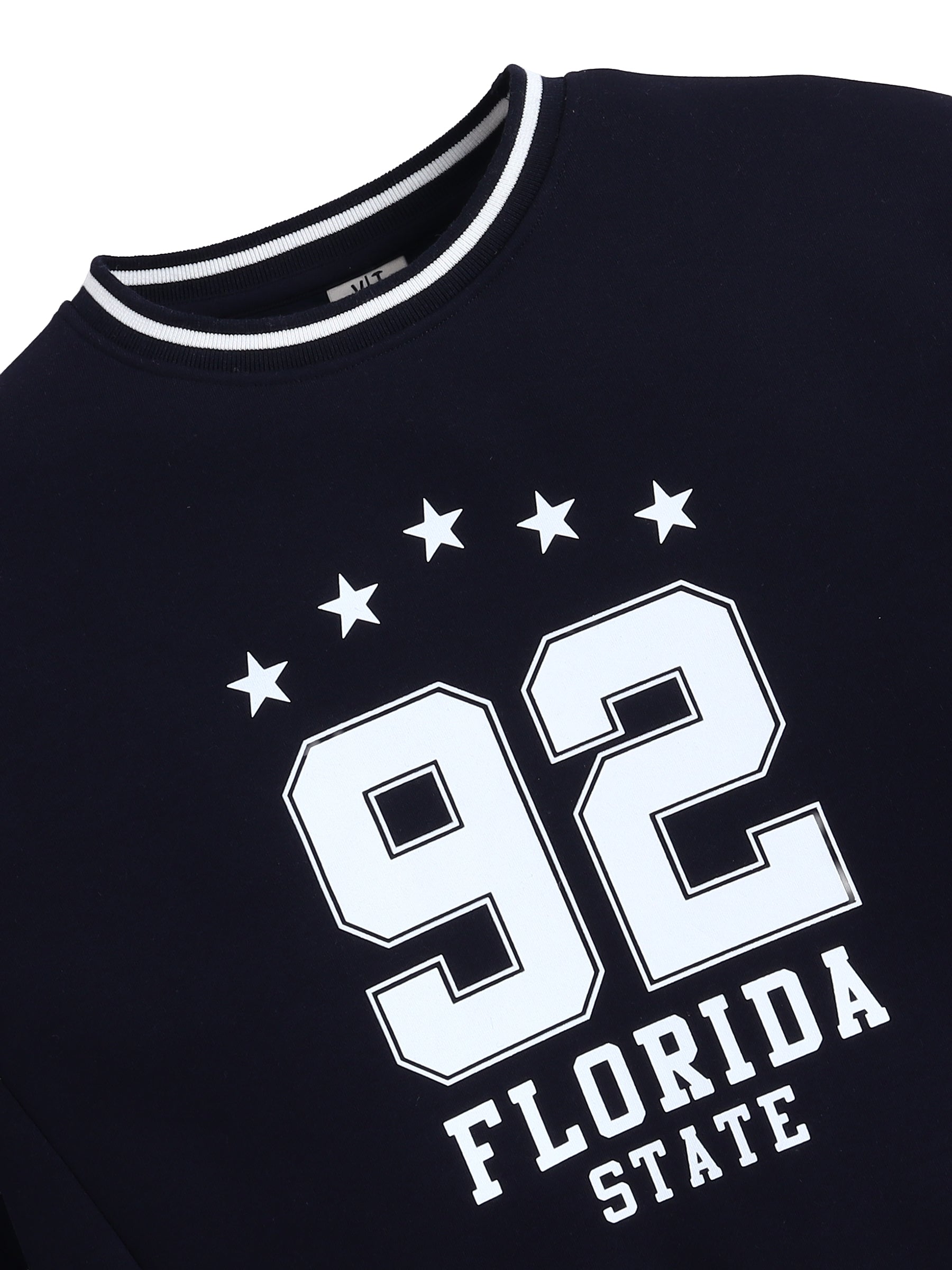 Œflorida State 92� Contrast Rib Pullover Sweatshirt “ 100% Cotton Fleece