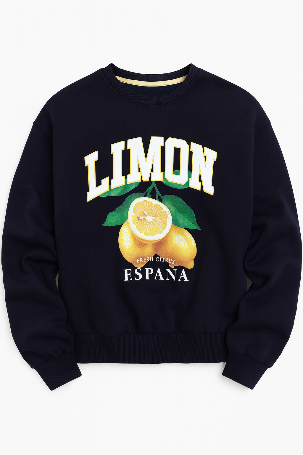 Limon Espaã±A Graphic Sweatshirt “ 100% Cotton Fleece | Puff Print