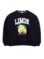 Limon Espaã±A Graphic Sweatshirt “ 100% Cotton Fleece | Puff Print