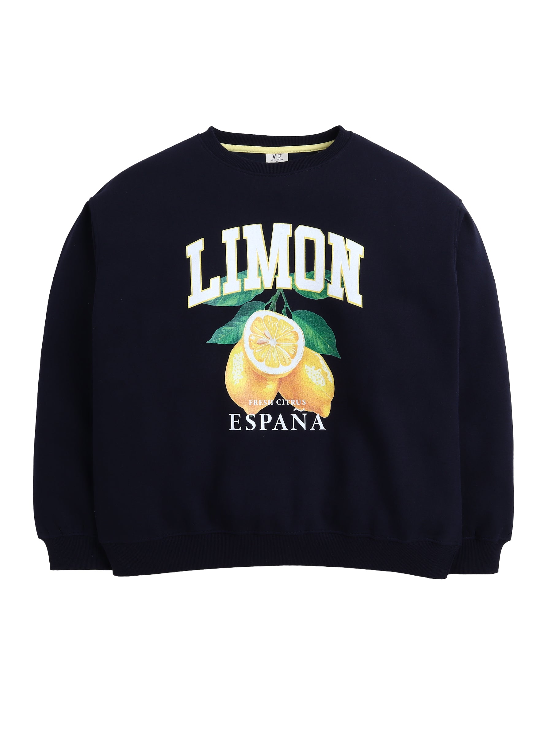 Limon Espaã±A Graphic Sweatshirt “ 100% Cotton Fleece | Puff Print