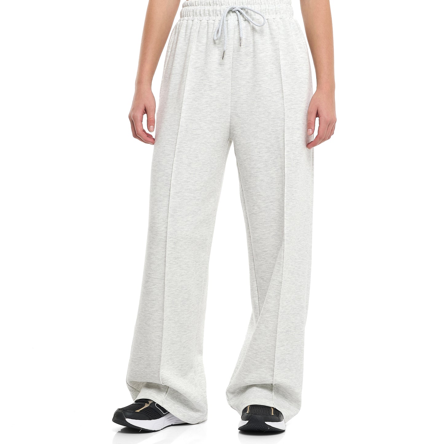 Girls - 2 Piece Set-  Zip-Front Hoodie & Wide-Leg Trousers Set