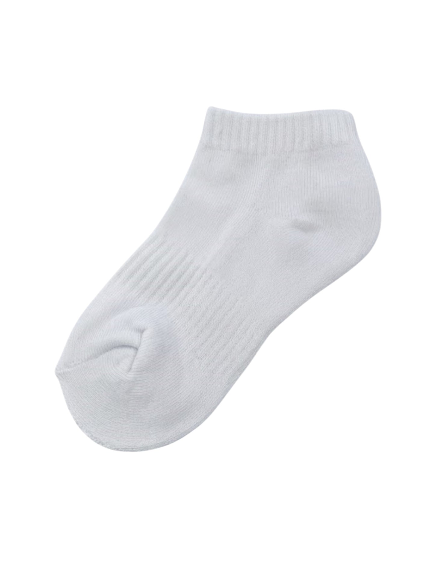 White Cushioned Footbed Sports Trainers Socks 3 Pairs