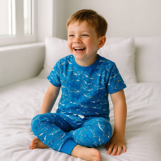 Victor and Jane - All-Over Printed T-shirt and Pyjama Set