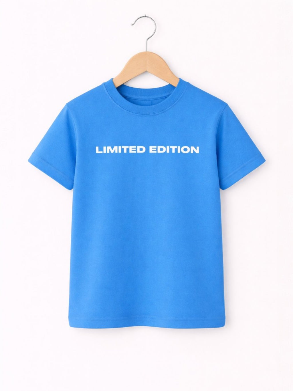 Boys' "Limited Edition" Cotton T-Shirt “ Blue (2Y-9Y)