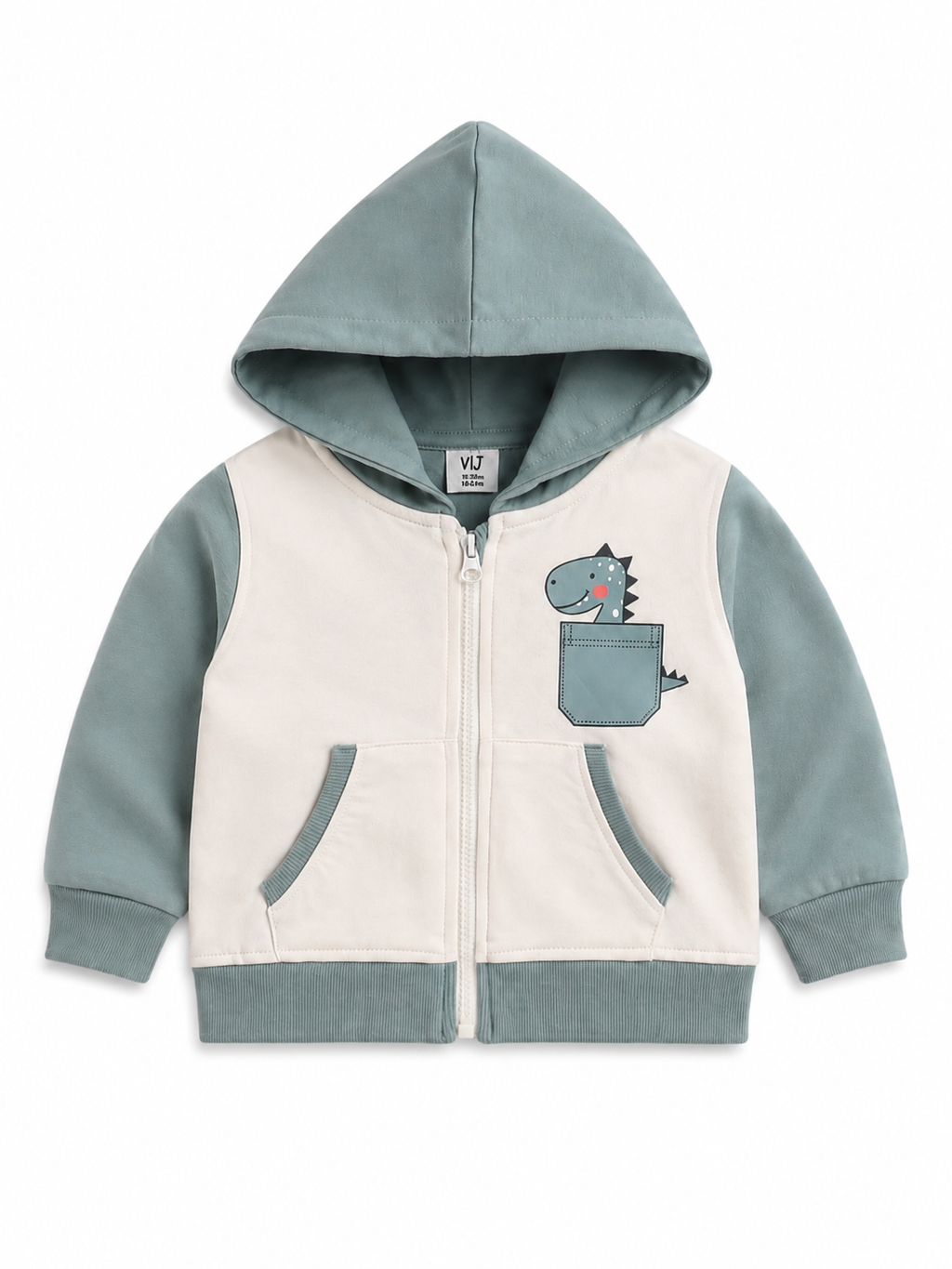 Baby Boys Dinosaur Full Zip Hoodie & Jogger Pants Set