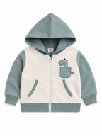 Baby Boys Dinosaur Full Zip Hoodie & Jogger Pants Set