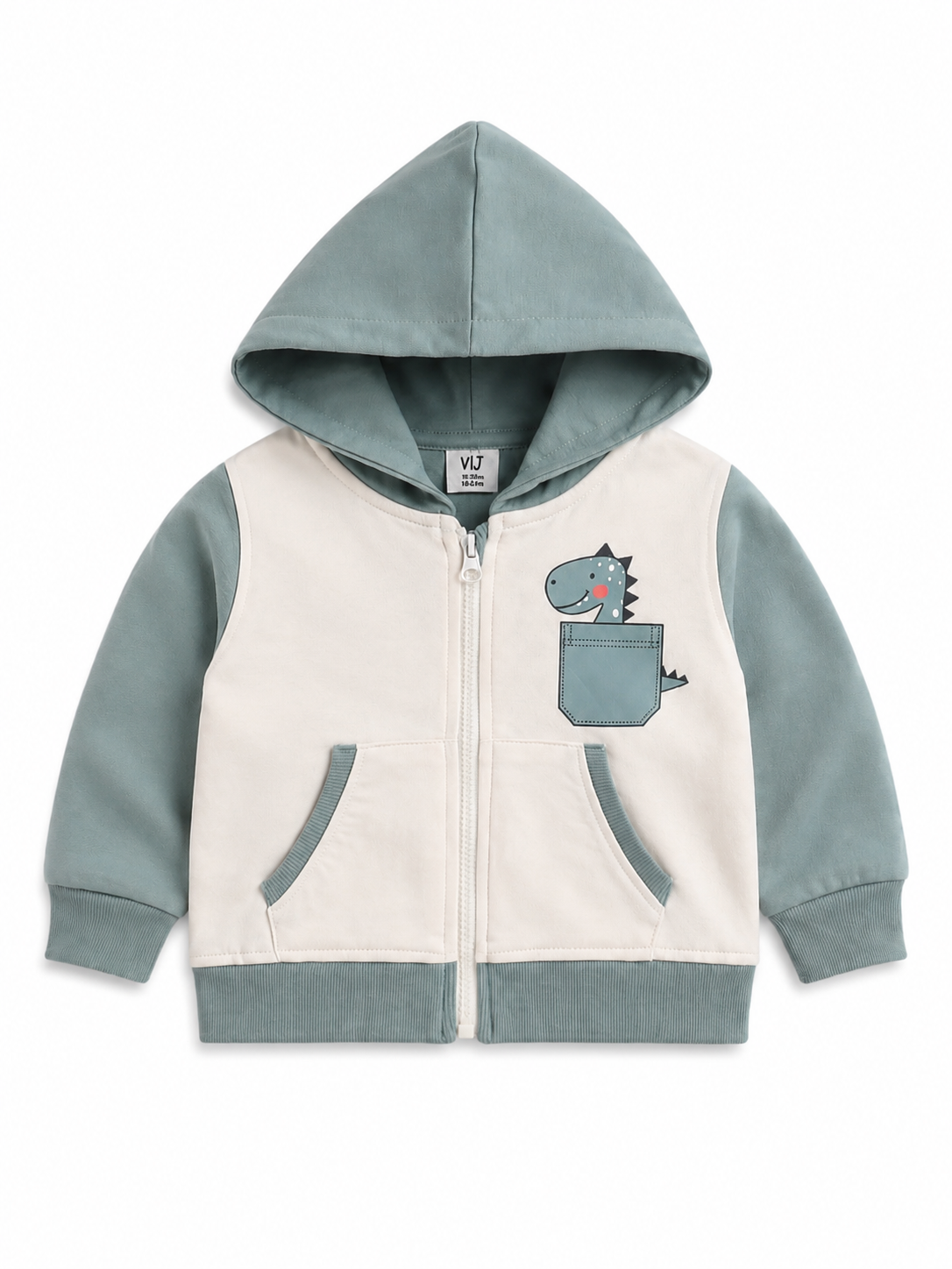 Baby Boys Dinosaur Full Zip Hoodie & Jogger Pants Set