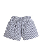 Girls’ T-Shirt & Woven Striped Shorts Set