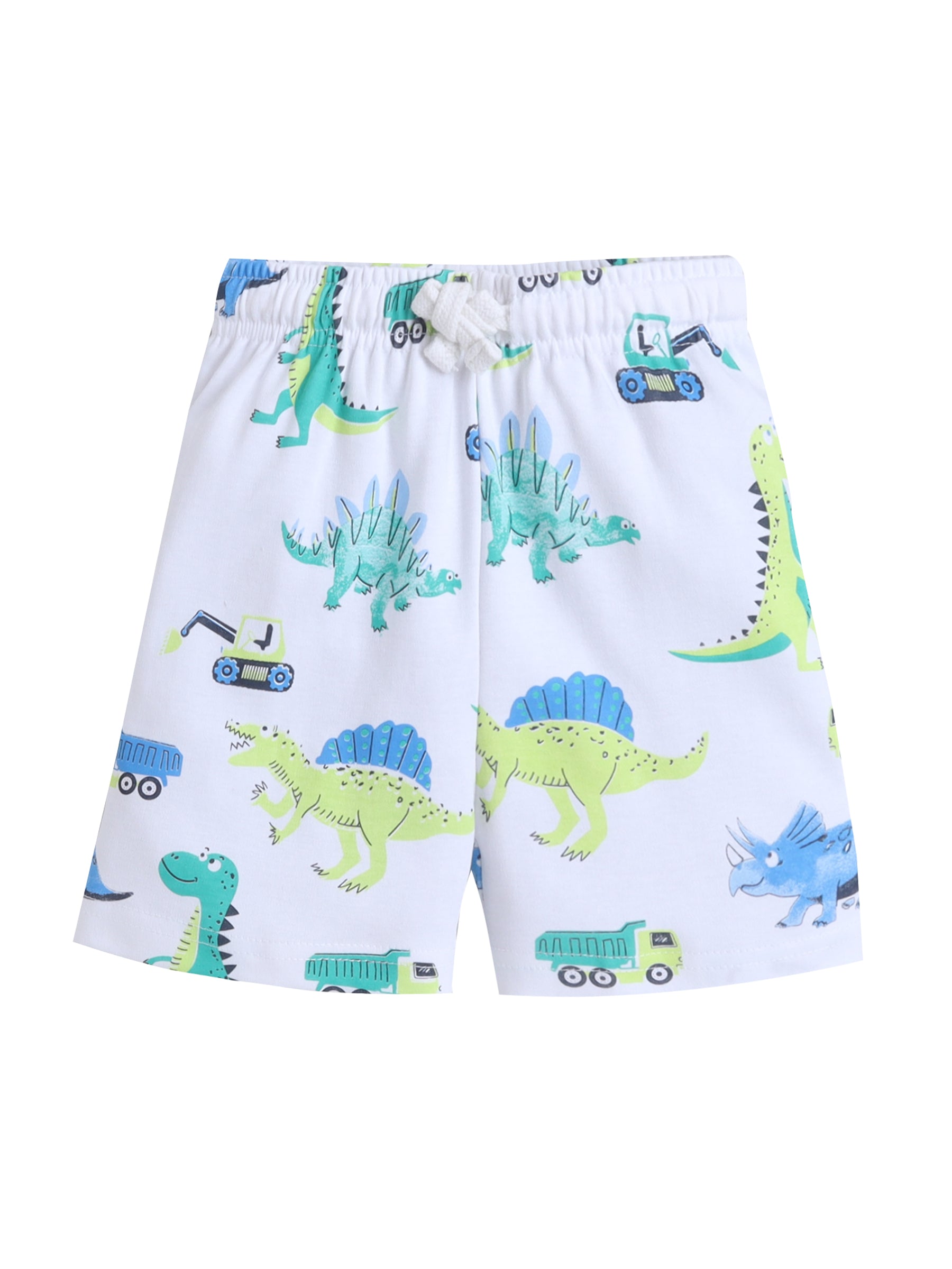 Infant Boys Dinosaur Print Cotton Pajama Set
