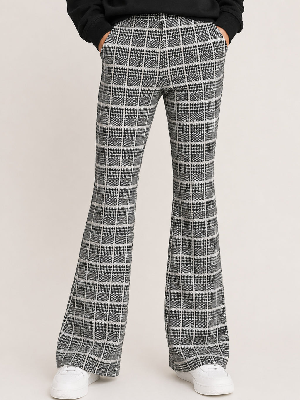 Girls Pants Checkered