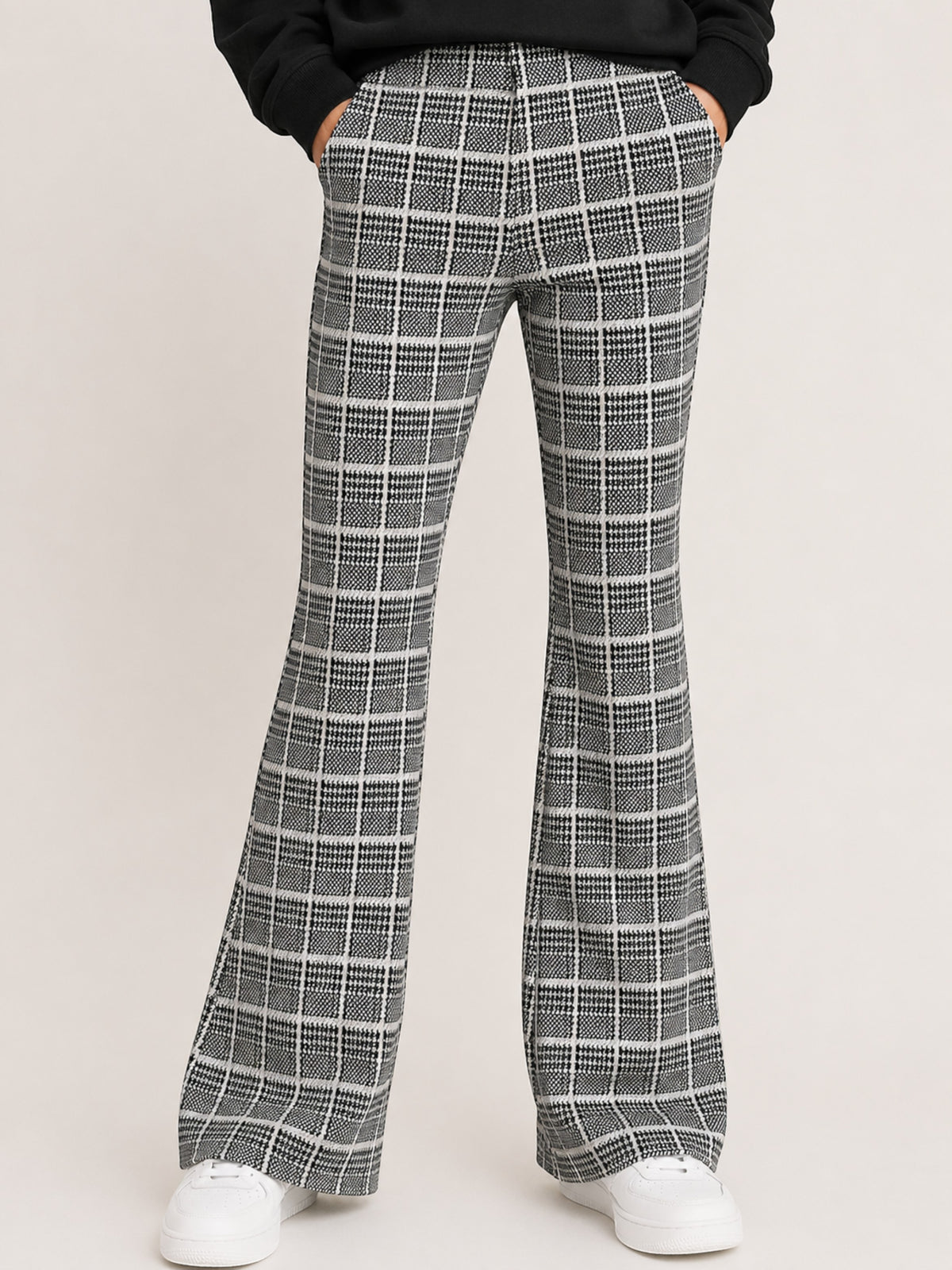 Girls Pants Checkered