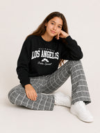Girls Pants Checkered