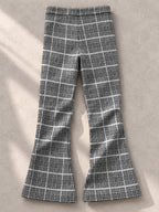 Girls Pants Checkered