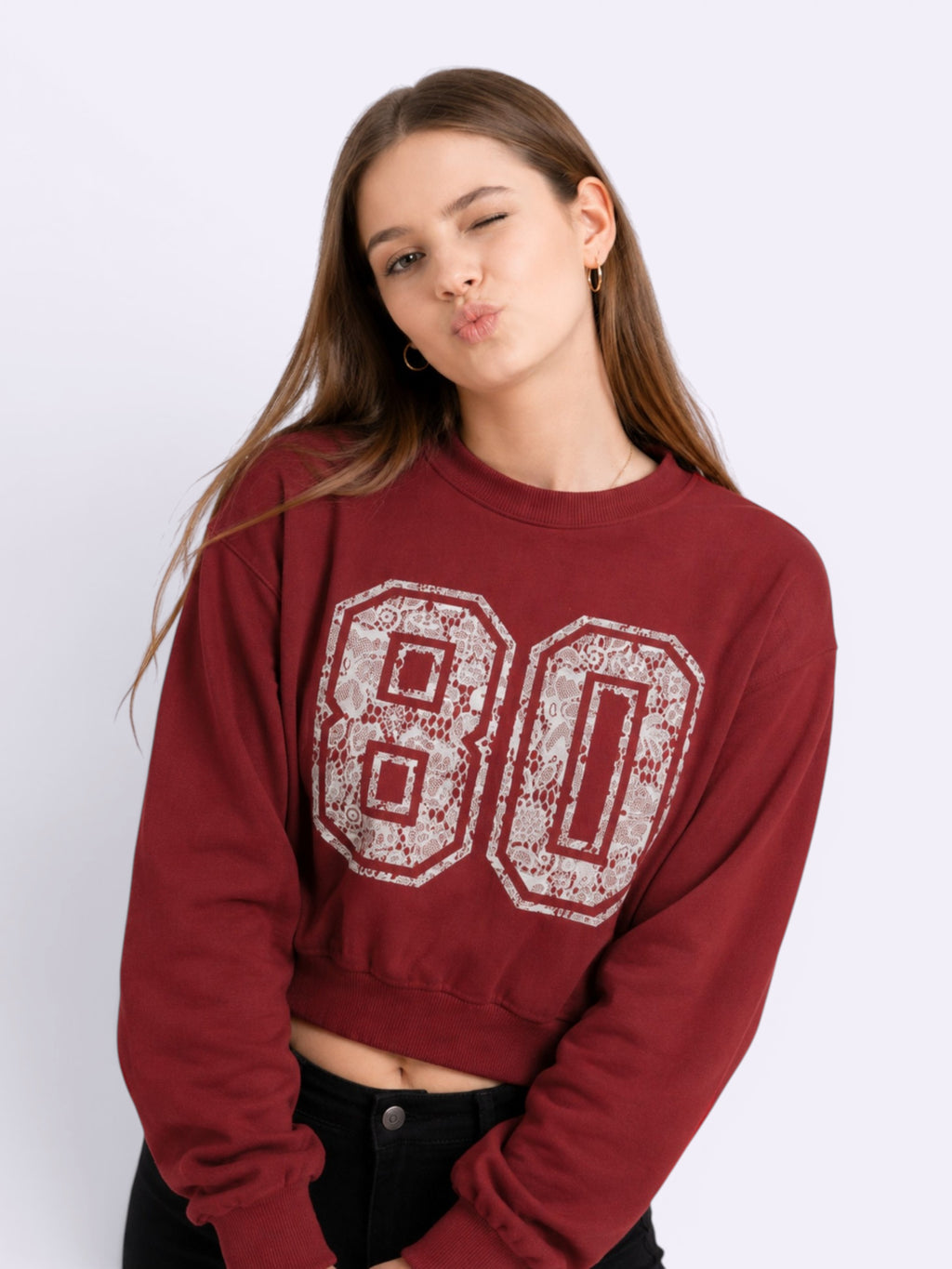 Girls Graphic Sweatshirt