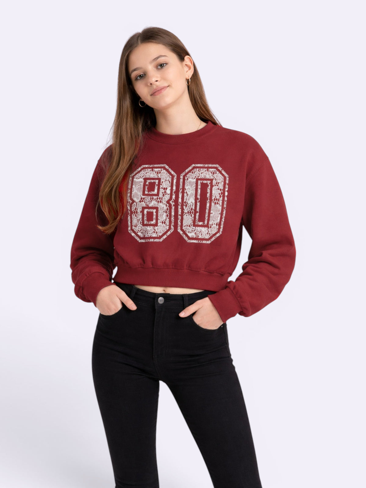 Girls Graphic Sweatshirt