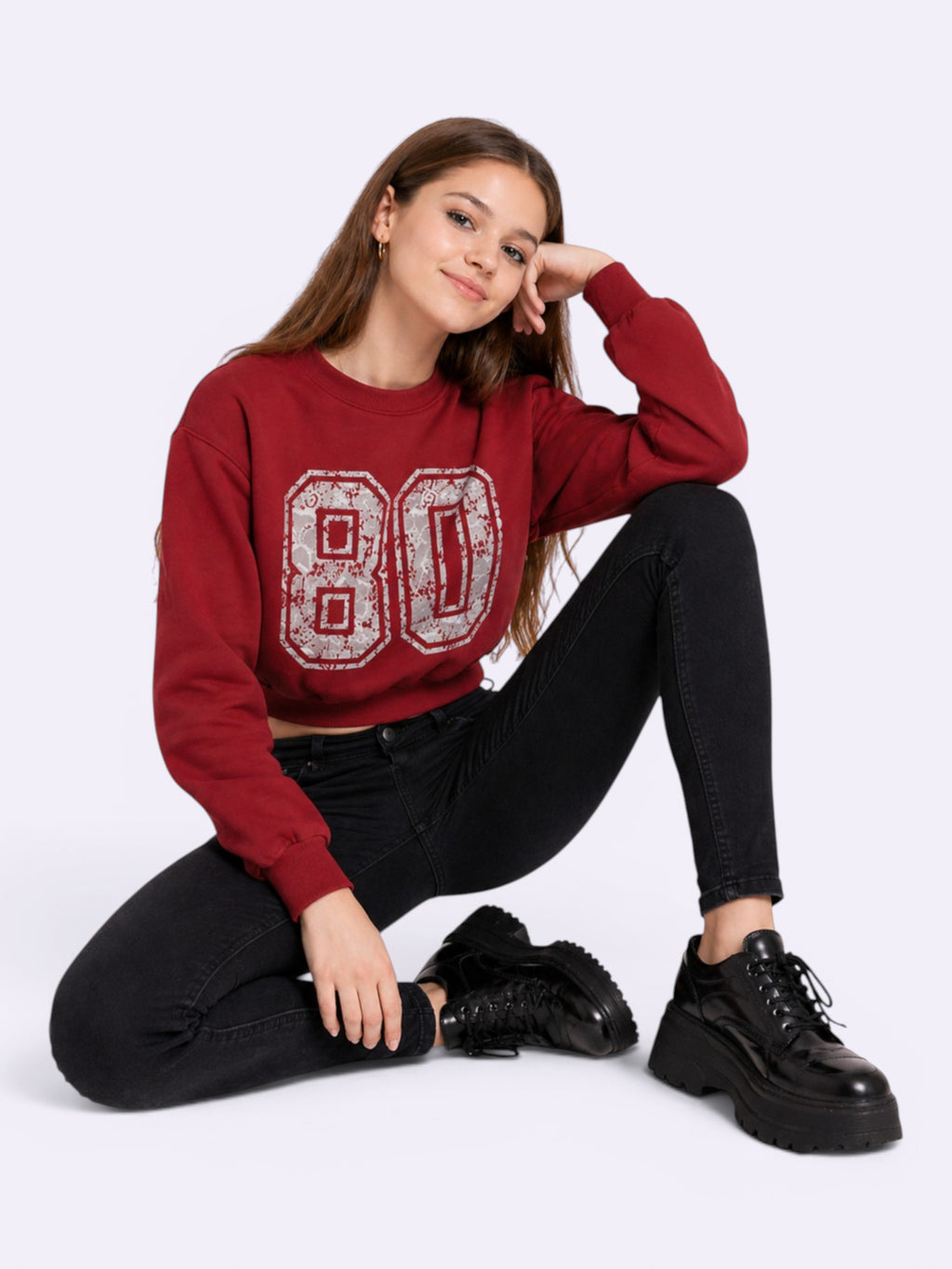 Girls Graphic Sweatshirt