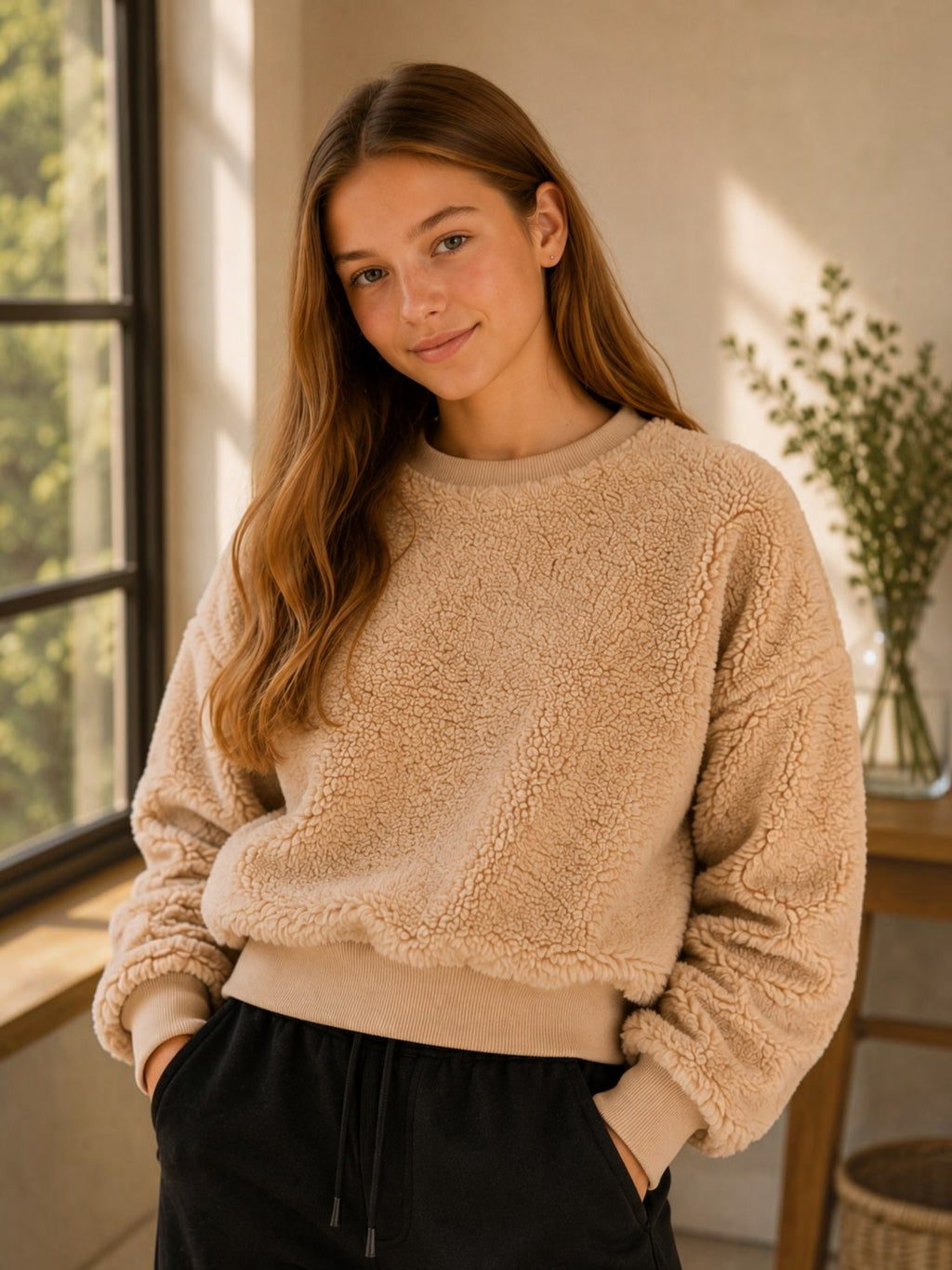 Girls Sweatshirt Fleece