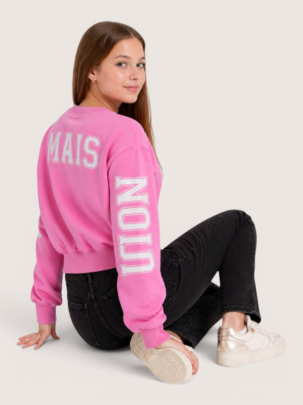 Girls Graphic Sweatshirt
