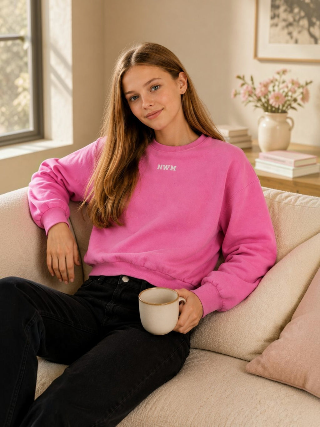 Girls Graphic Sweatshirt