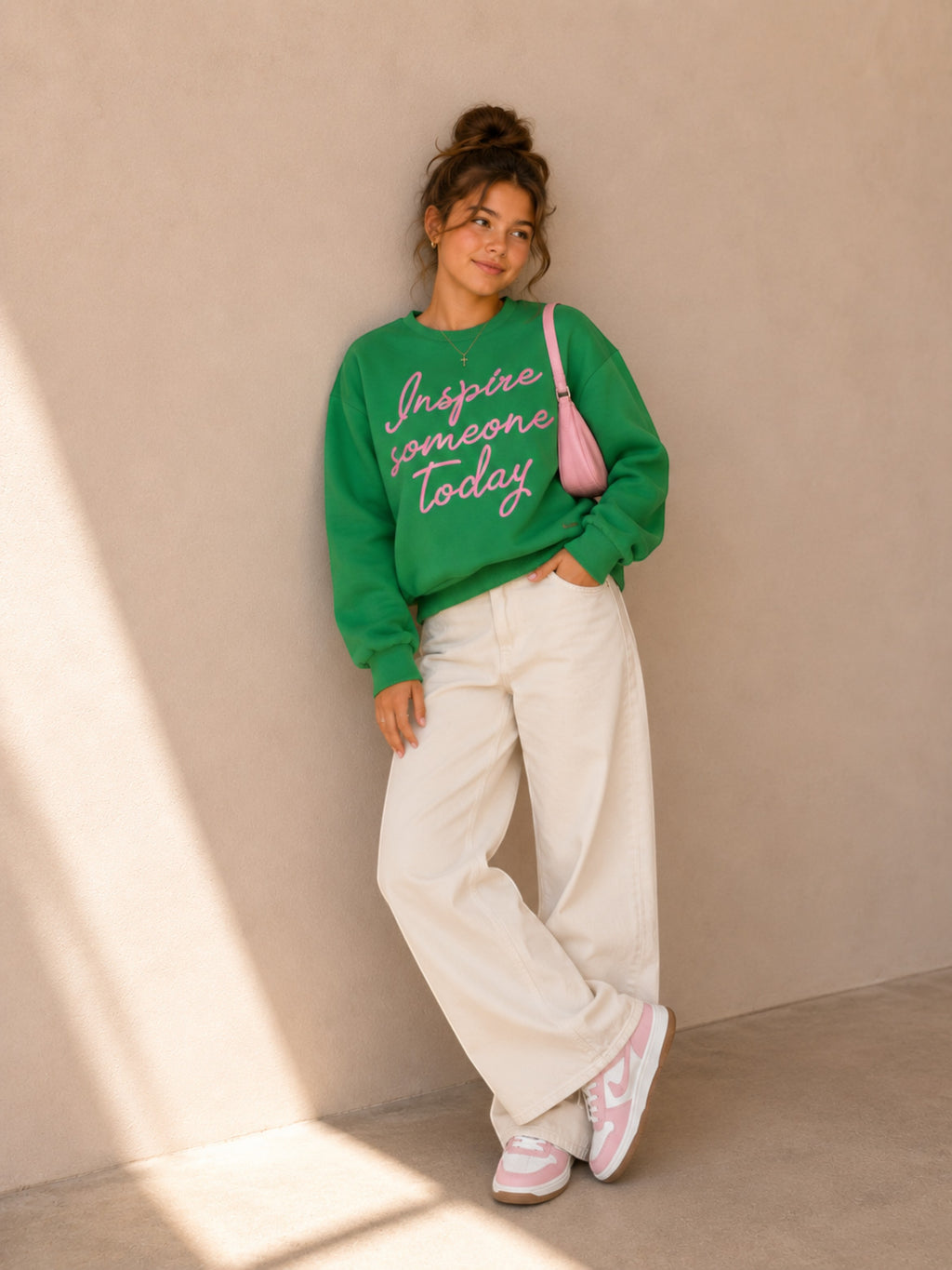 Girls Print Sweatshirt