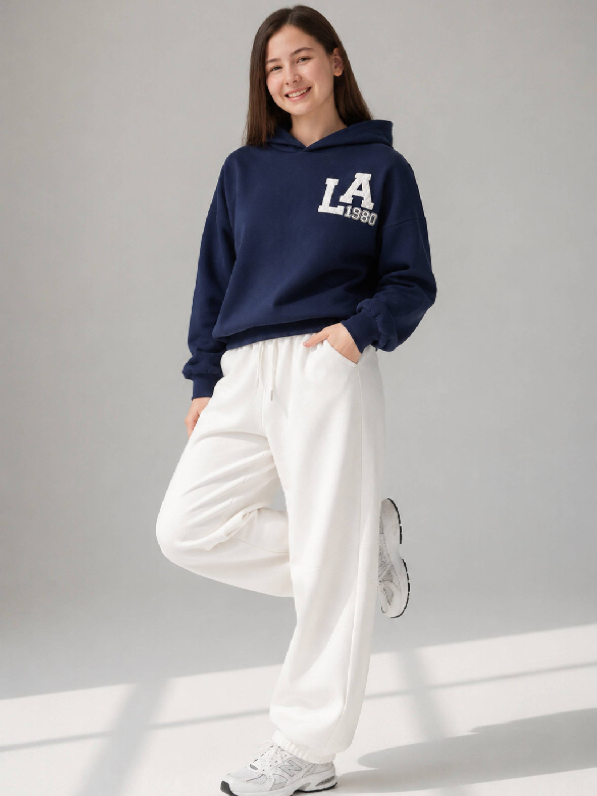 Girls Graphic Hoodie