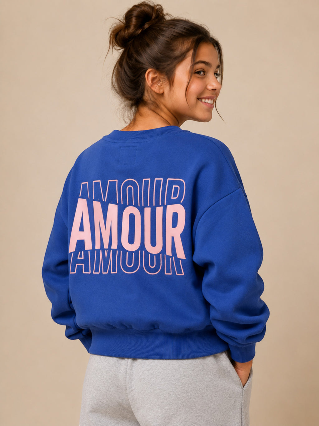 Girls Graphic Sweatshirt