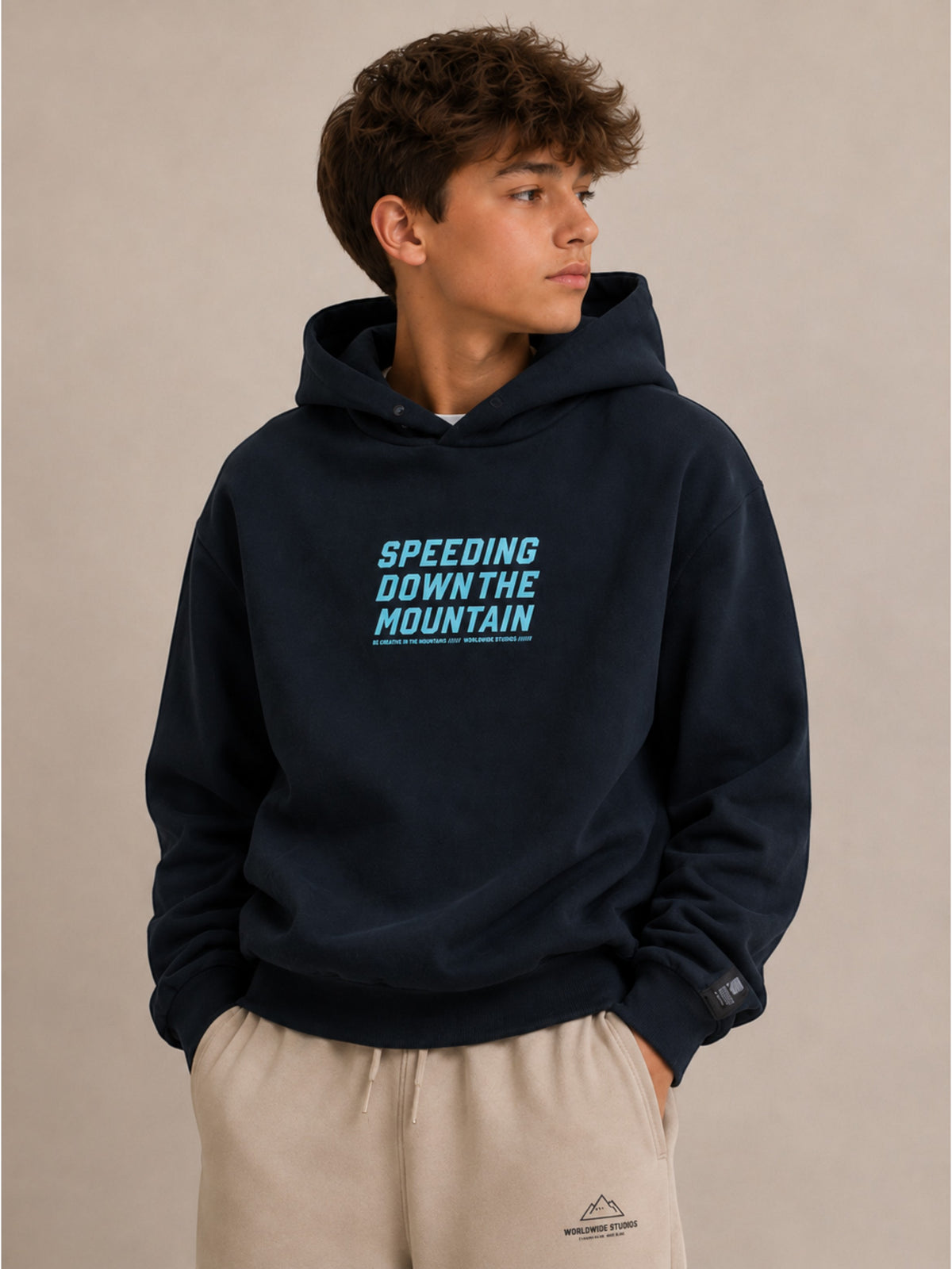 Boys Graphic Hoodie