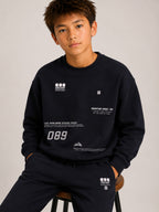 Boys 2Pc Graphic Sweatshirt Set