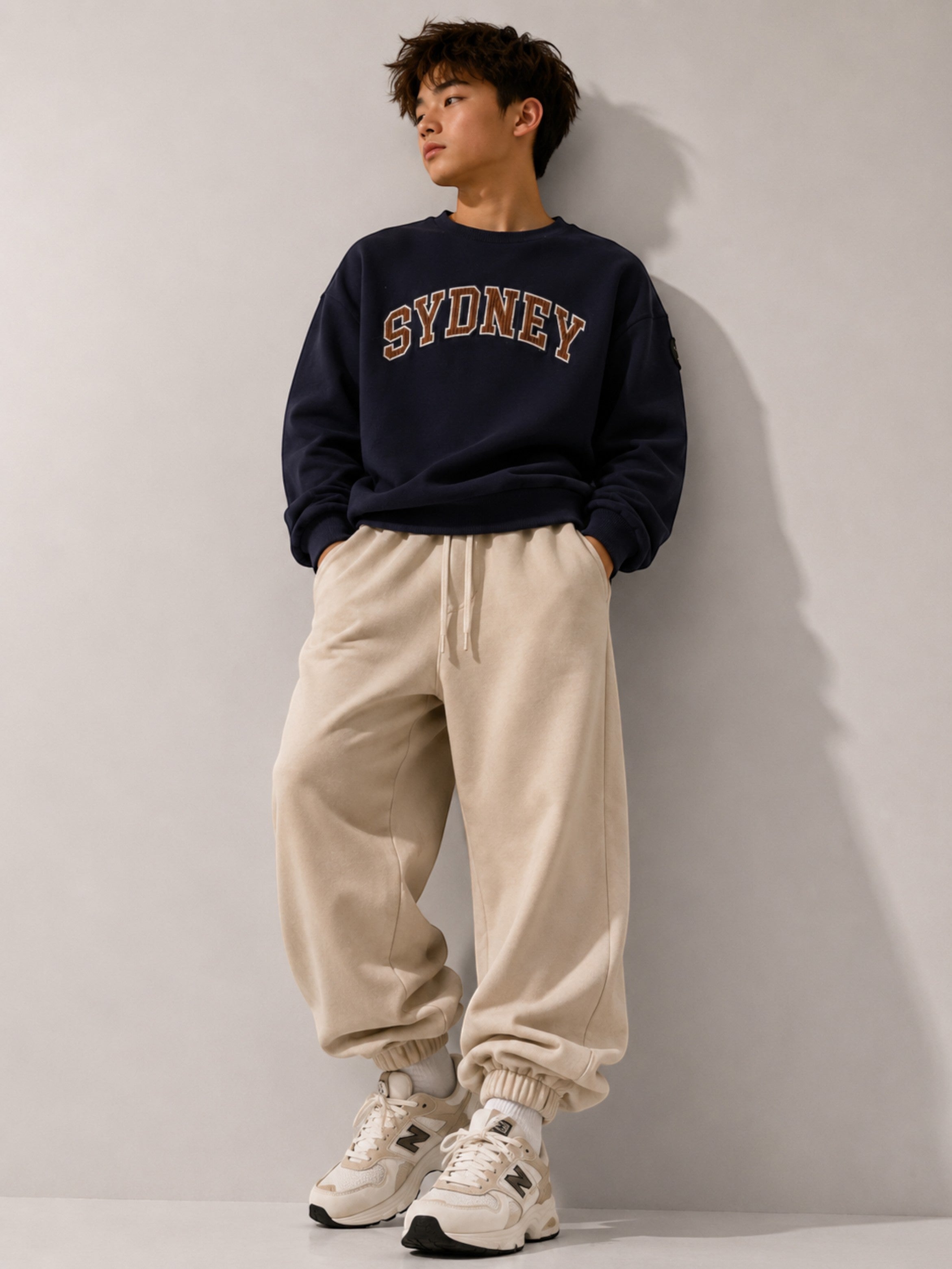 Boys “Sydney”sweatshirt with Back Print Detail