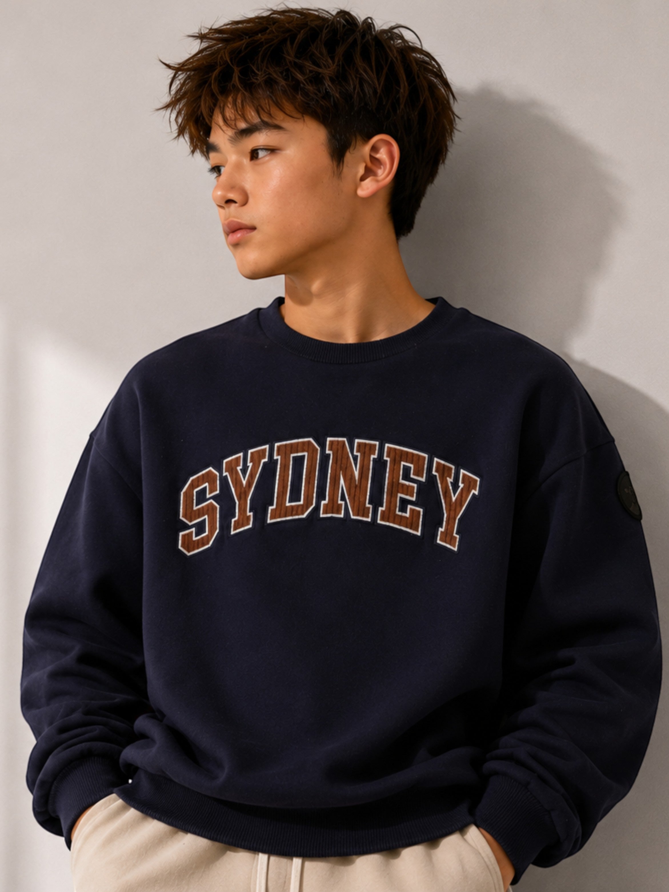 Boys “Sydney”sweatshirt with Back Print Detail