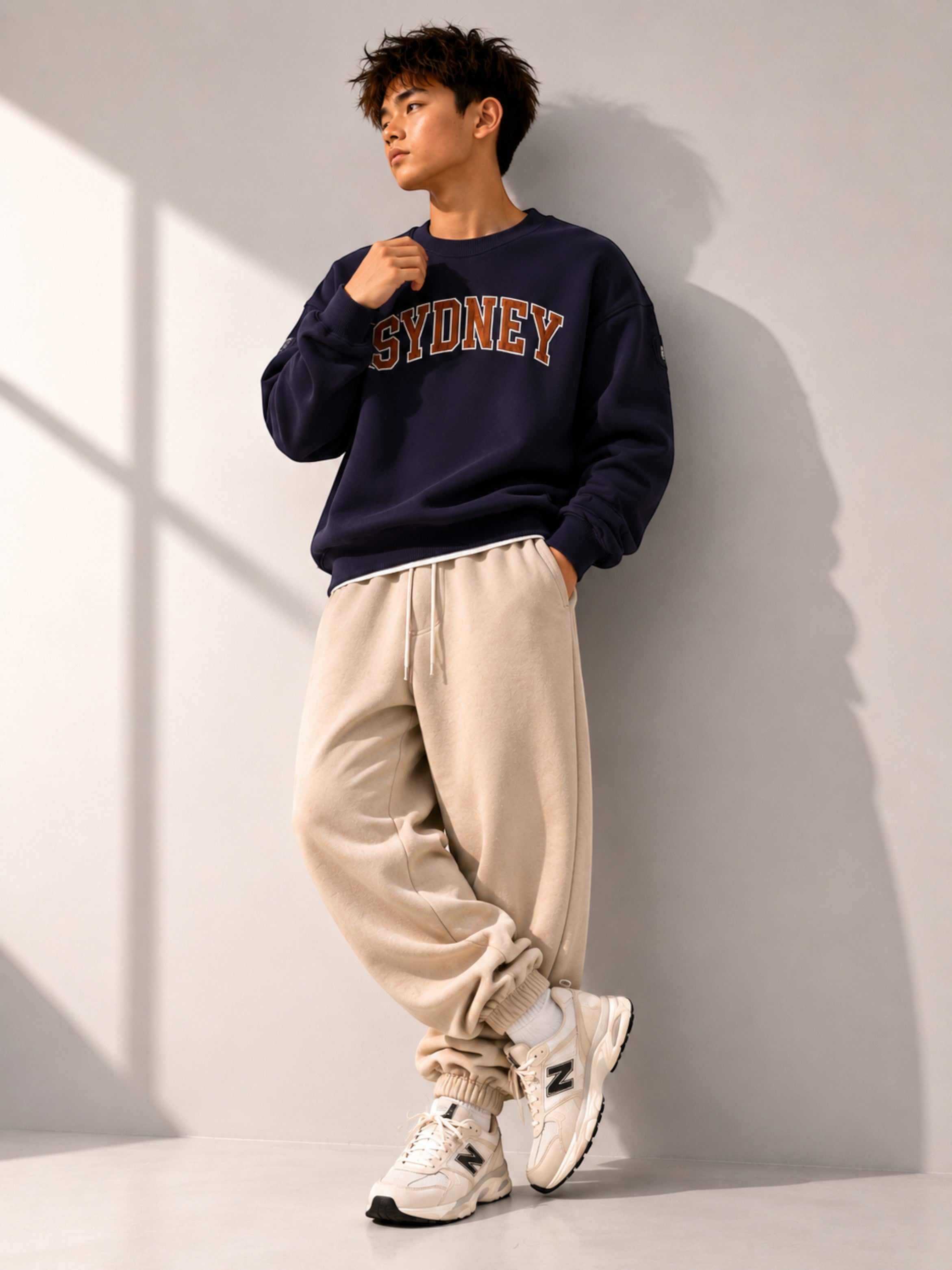 Boys “Sydney”sweatshirt with Back Print Detail