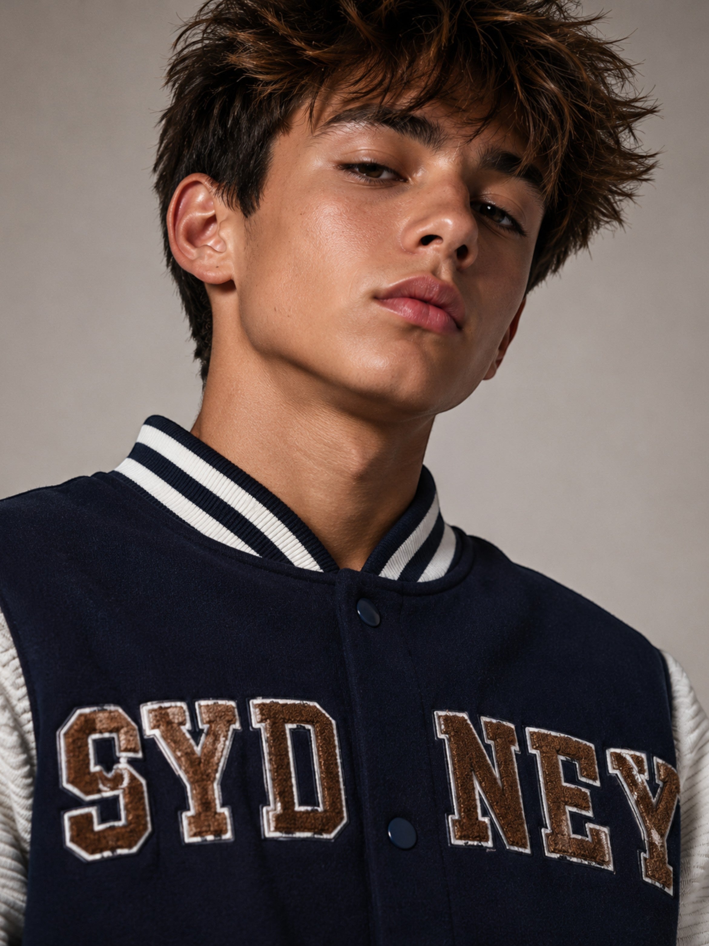 Boys “Sydney” Varsity Jacket