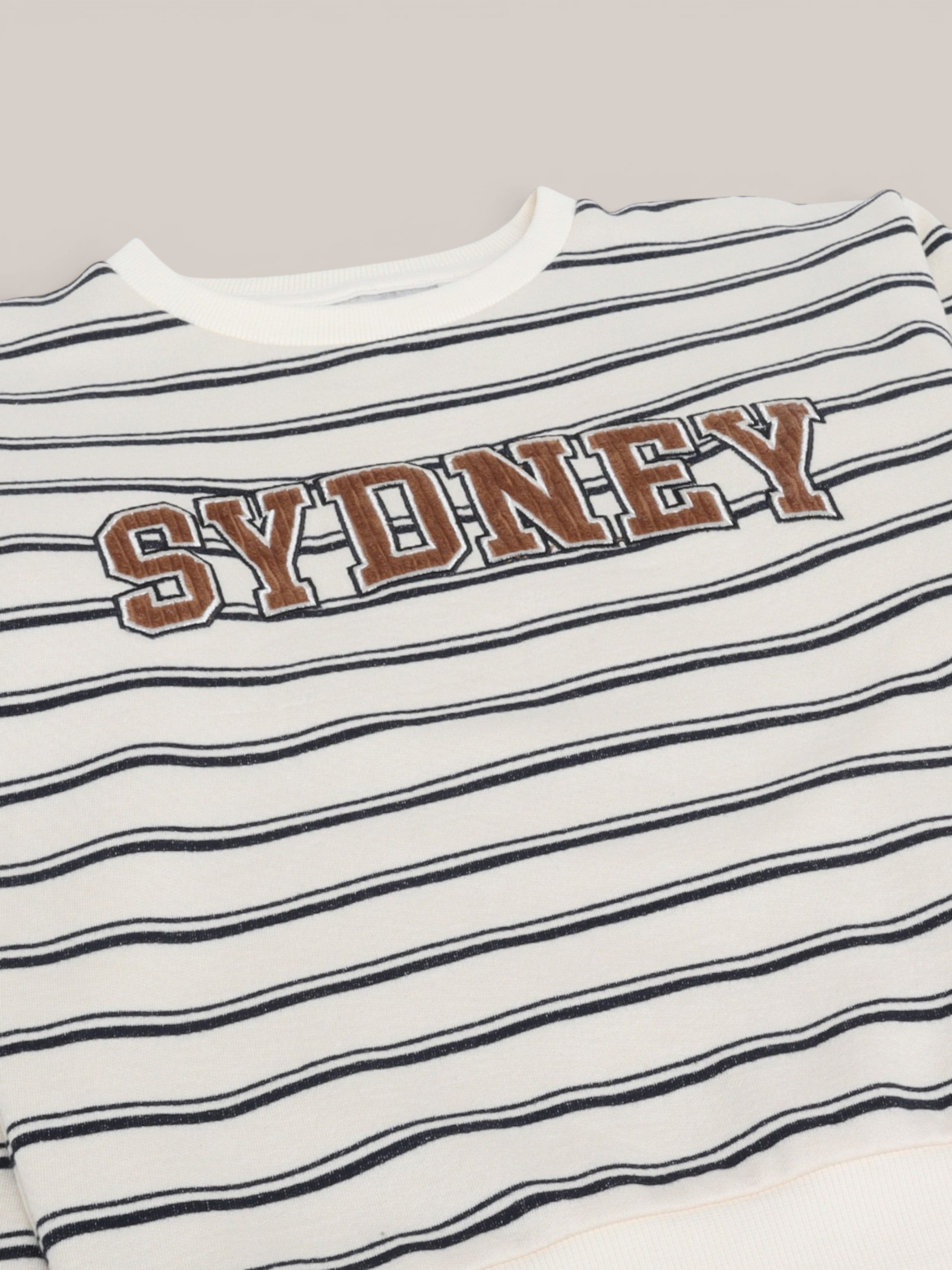Boys Striped “Sydney” Long Sleeve sweatshirt