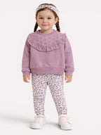 Girls Leggings Top Set