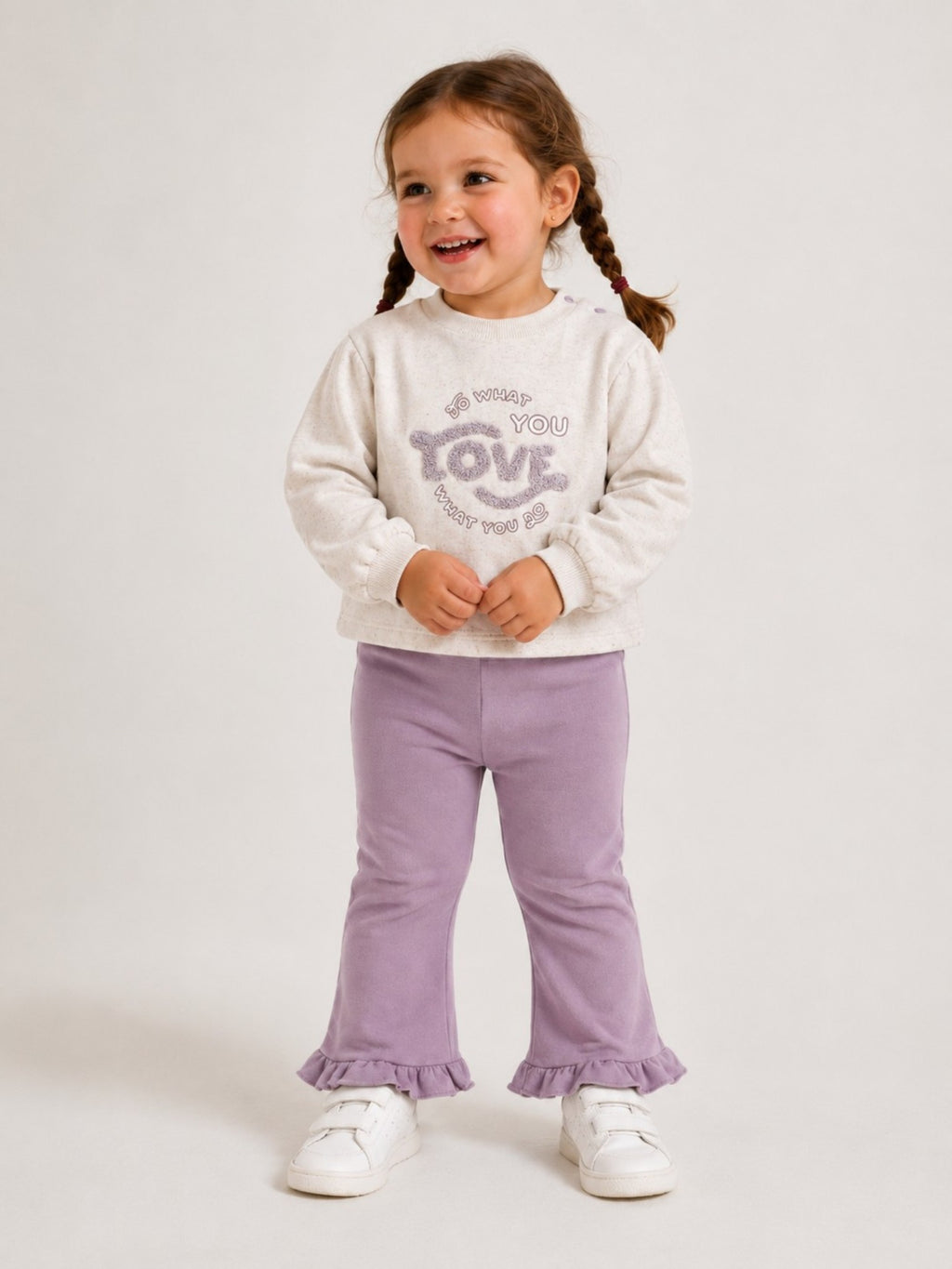 Girls Print Sweatshirt