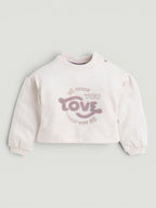 Girls Print Sweatshirt