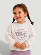 Girls Print Sweatshirt