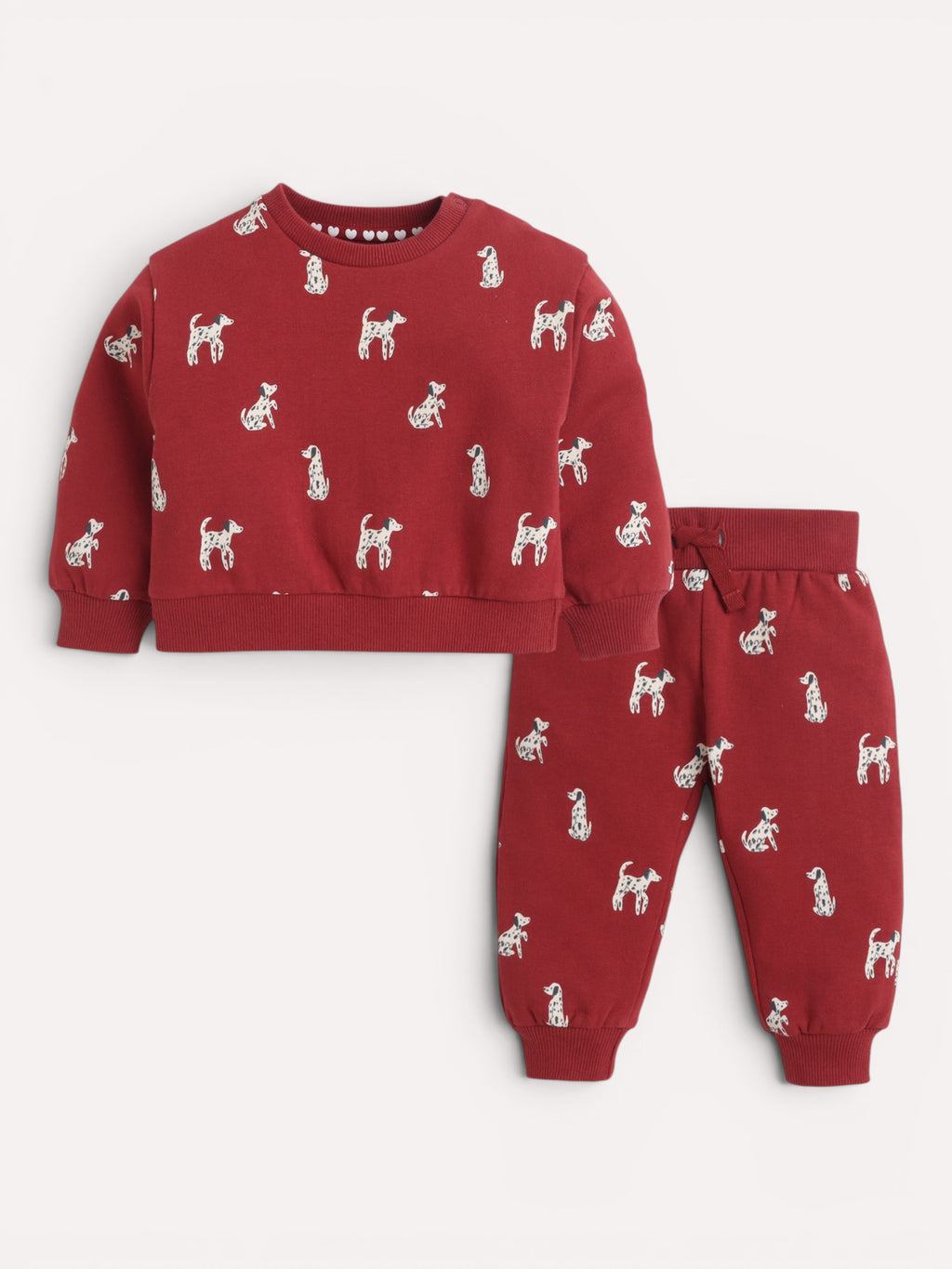 Girls Print Sweatshirt Jogger Set