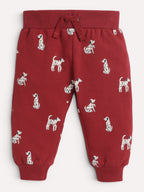 Girls Print Sweatshirt Jogger Set