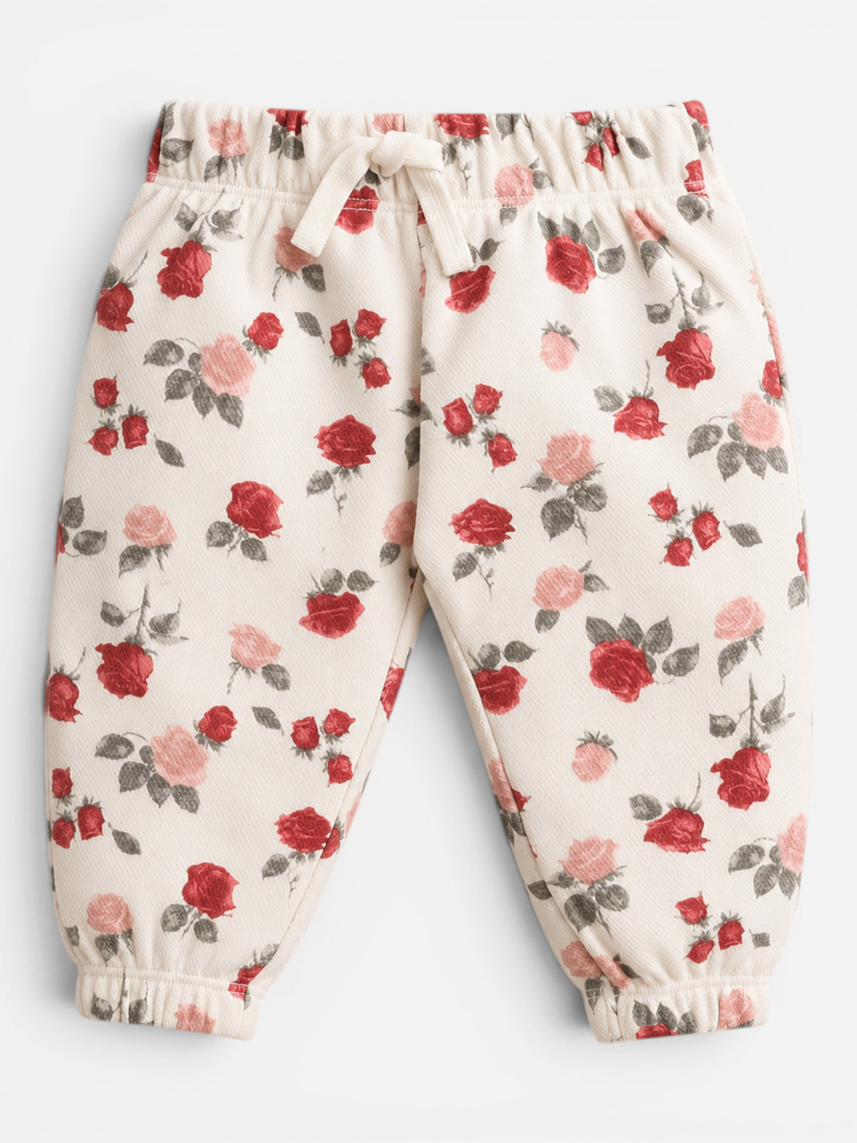 Girls Floral Sweatshirt Jogger Set