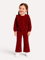 Girls Pants Top Set