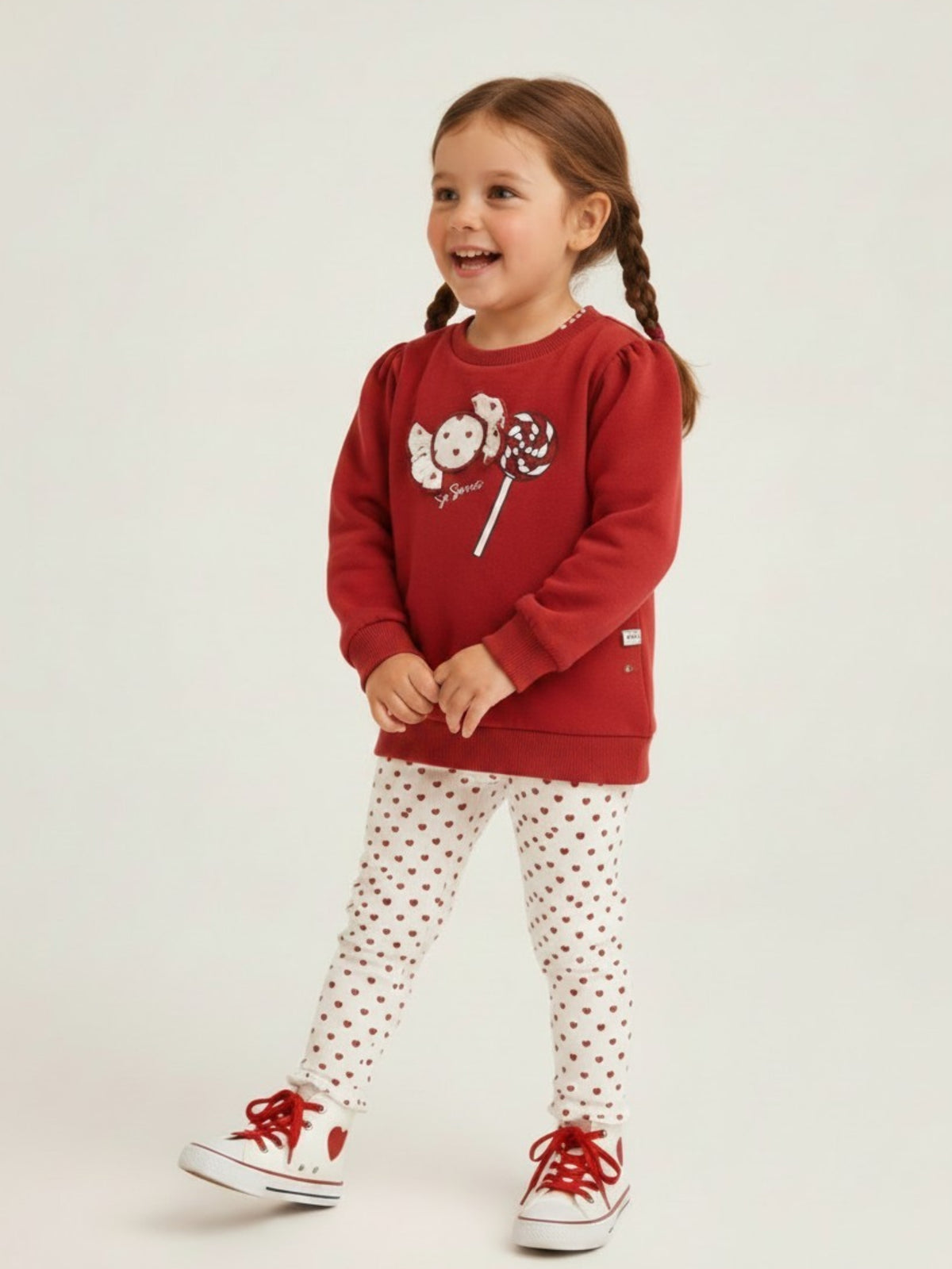Girls 2Pc Print Leggings Set