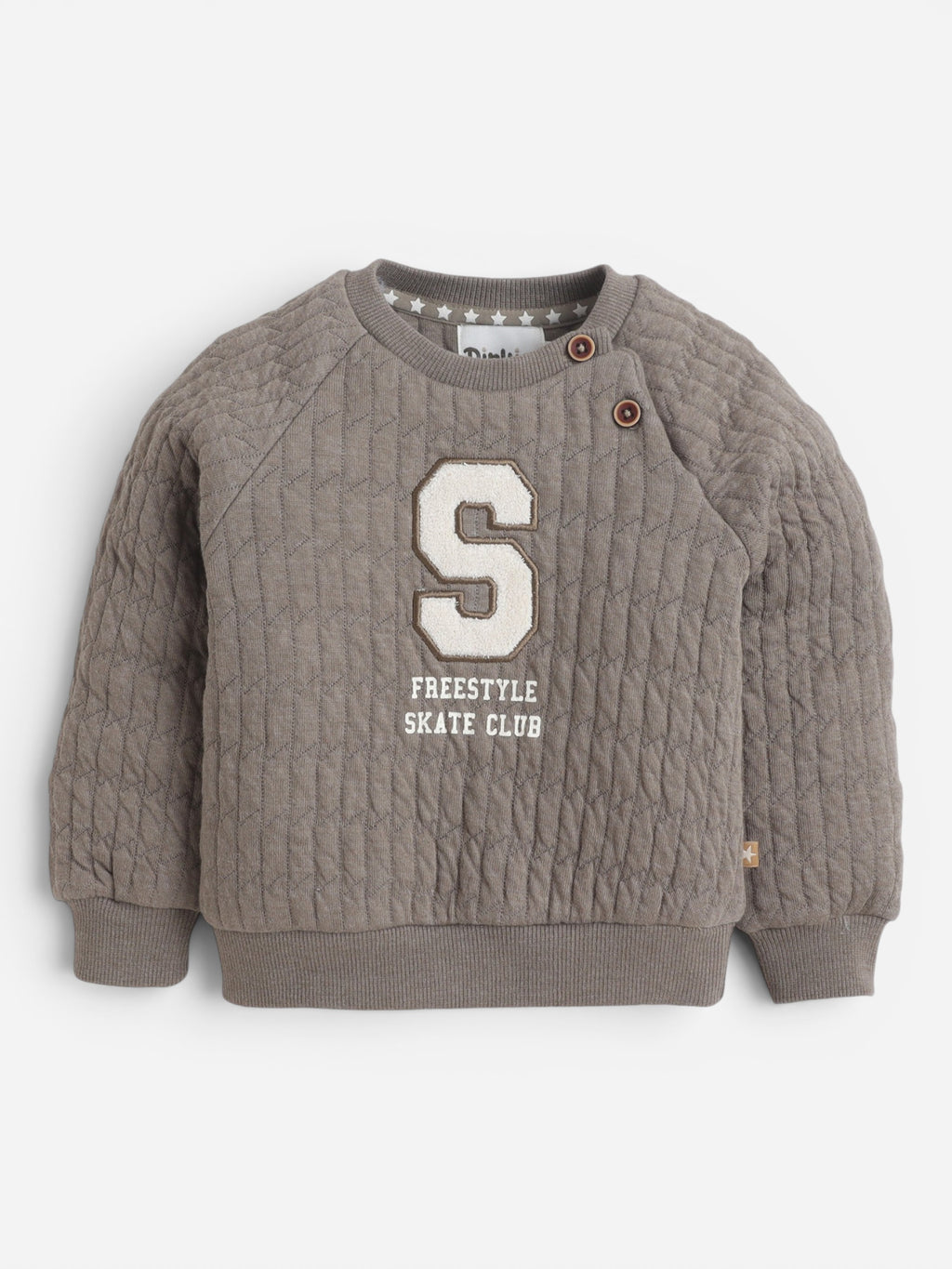 Boys Print Sweatshirt Set