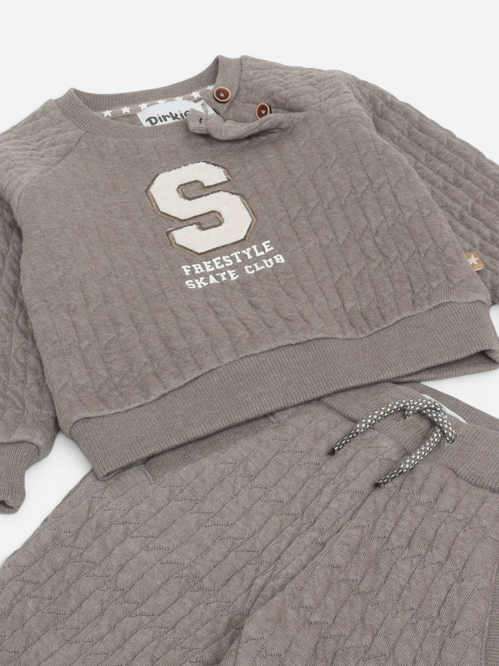 Boys Print Sweatshirt Set