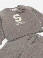 Boys Print Sweatshirt Set